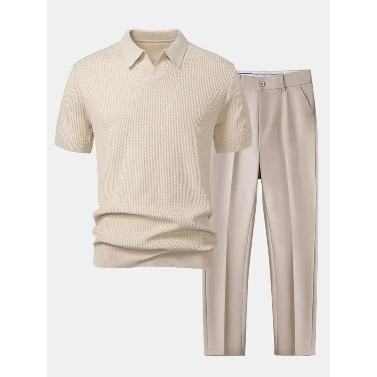 Ensemble polo et pantalon – set coordonné pour homme