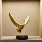 Figurine aigle – sculpture en résine pour décoration