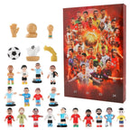 Calendrier de l'avent football 2026 – 24 figurines de joueurs