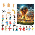 Calendrier de l'avent football 2026 – 24 figurines de joueurs