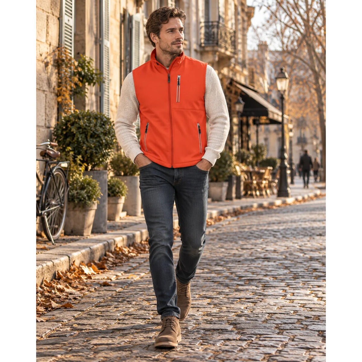 Gilet sans manches homme – Softshell léger, extensible