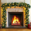 Guirlande lumineuse de sapin artificiel – blanc chaud