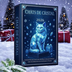 Katzen Adventskalender - 24 Acryl-Figuren für Katzenliebhaber