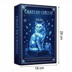 Katzen Adventskalender - 24 Acryl-Figuren für Katzenliebhaber