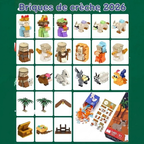 Krippen Adventskalender 2026 - 24 Bausteine-Sets zum Zusammenbauen