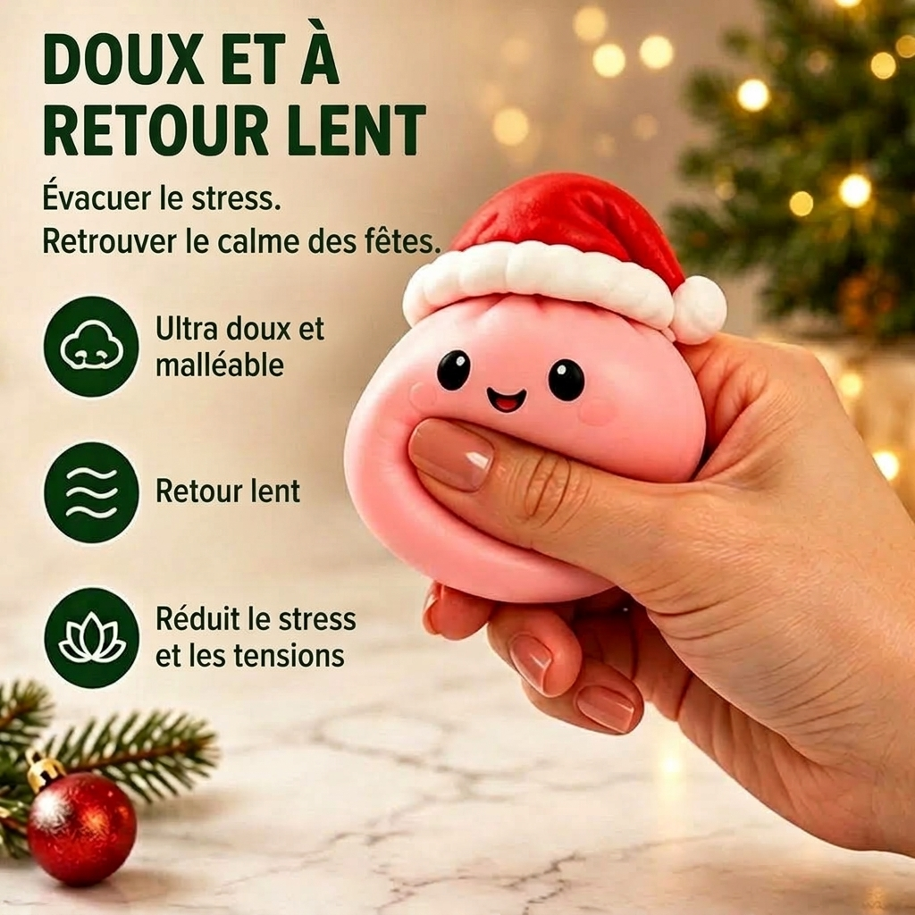 Squishy Adventskalender 2026 - 24 weiche Anti-Stress-Figuren