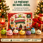 Squishy Adventskalender 2026 - 24 weiche Anti-Stress-Figuren