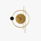 Horloge murale avec LED – Design métal et acrylique moderne