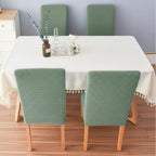 Housse de chaise en velours stretch – Protection pour salle à manger