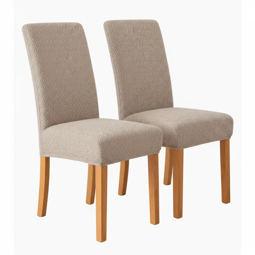 Housse de chaise en velours stretch – Protection pour salle à manger