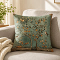 Housses de coussins imprimées – motifs botaniques vintage