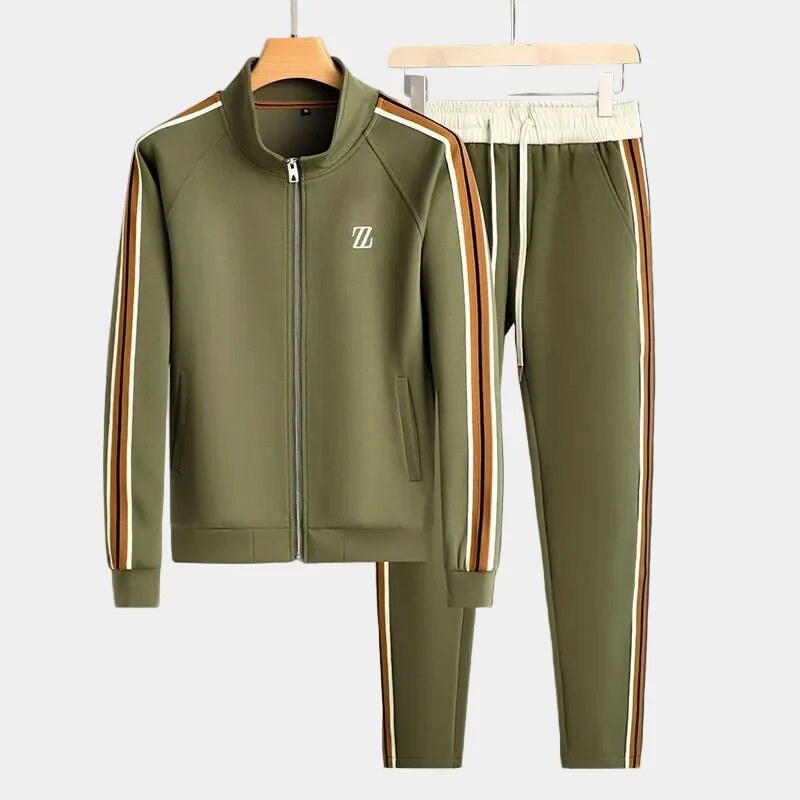 Jogging homme zippé – ensemble veste et pantalon complet