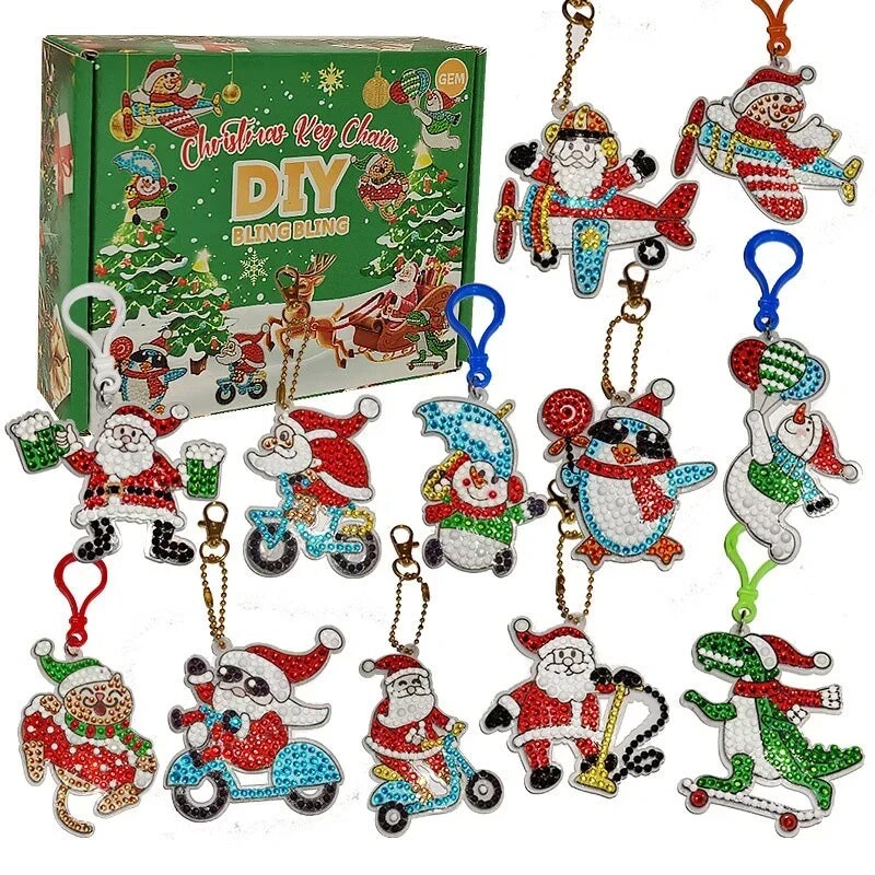 Kit de broderie diamant – ornements de Noël à créer soi-même