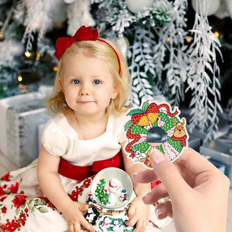Kit de broderie diamant – ornements de Noël à créer soi-même