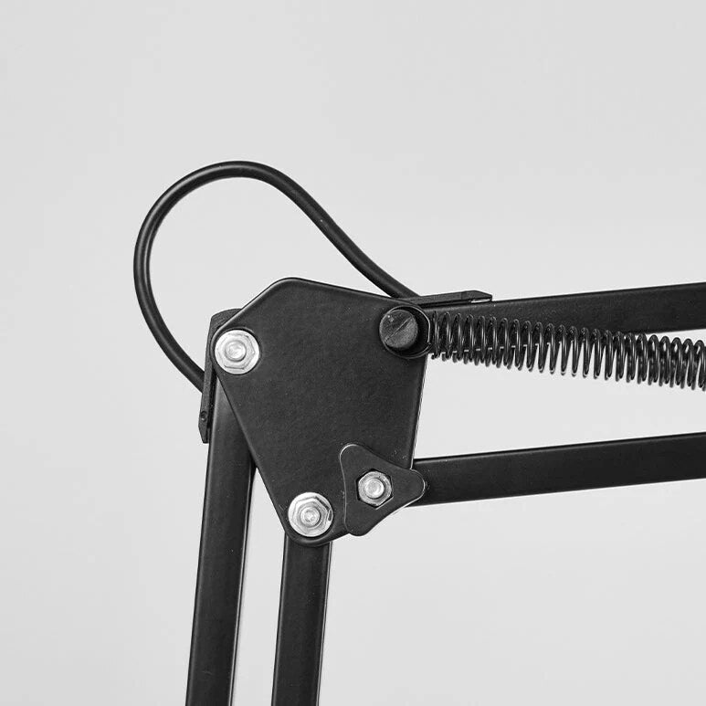 Lampe de bureau – bras oscillant articulé avec pince