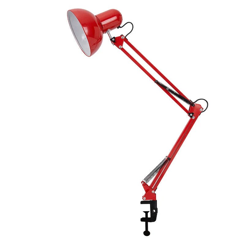Lampe de bureau – bras oscillant articulé avec pince