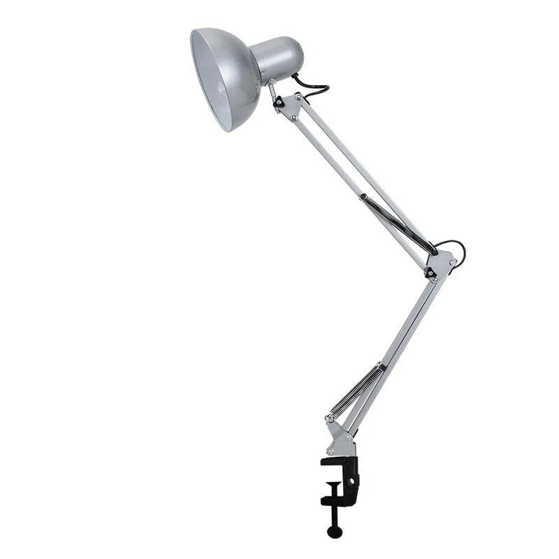 Lampe de bureau – bras oscillant articulé avec pince