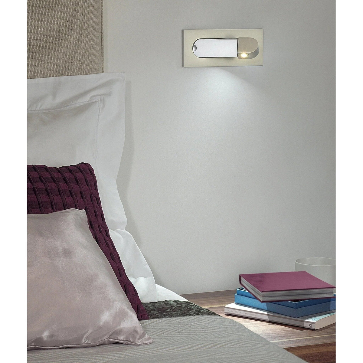 Lampe de lecture murale – mécanisme pliable ajustable