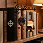 Lampe de Noël à suspendre – décoration peinte à la main