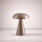 Lampe de table champignon – silhouette minimaliste en métal