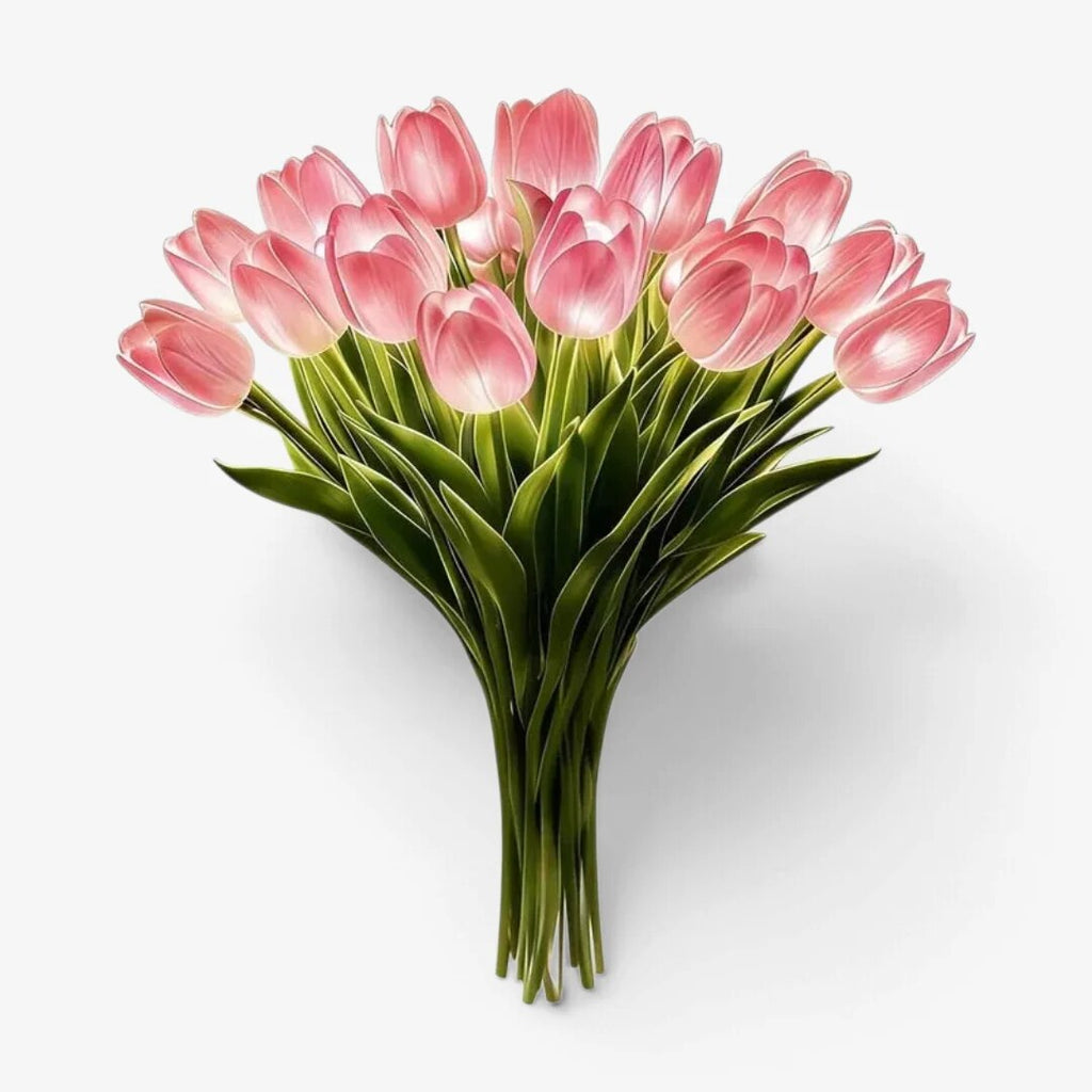 Lampe tulipes LED – décoration lumineuse pour intérieur