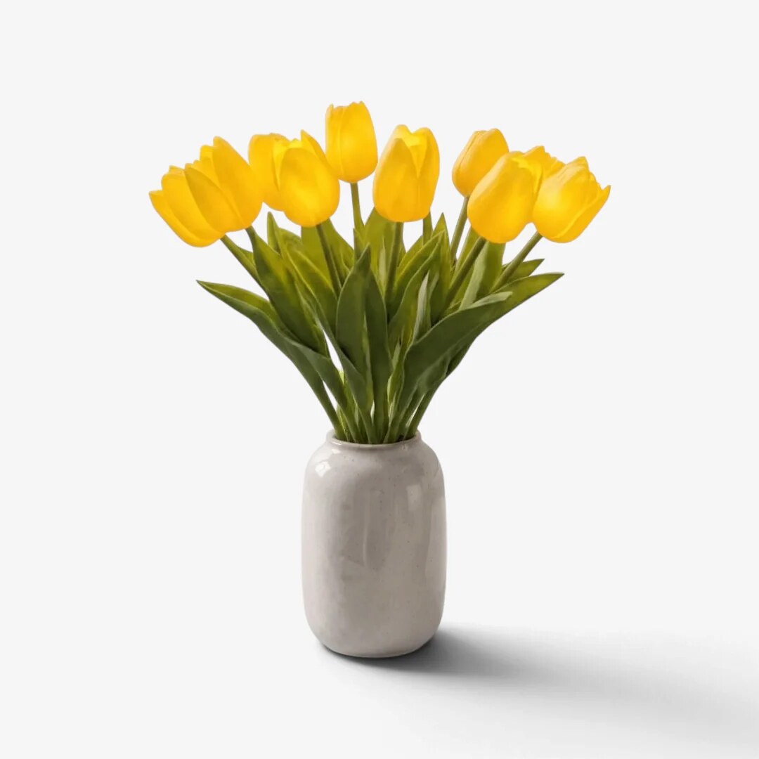Lampe tulipes LED – décoration lumineuse pour intérieur
