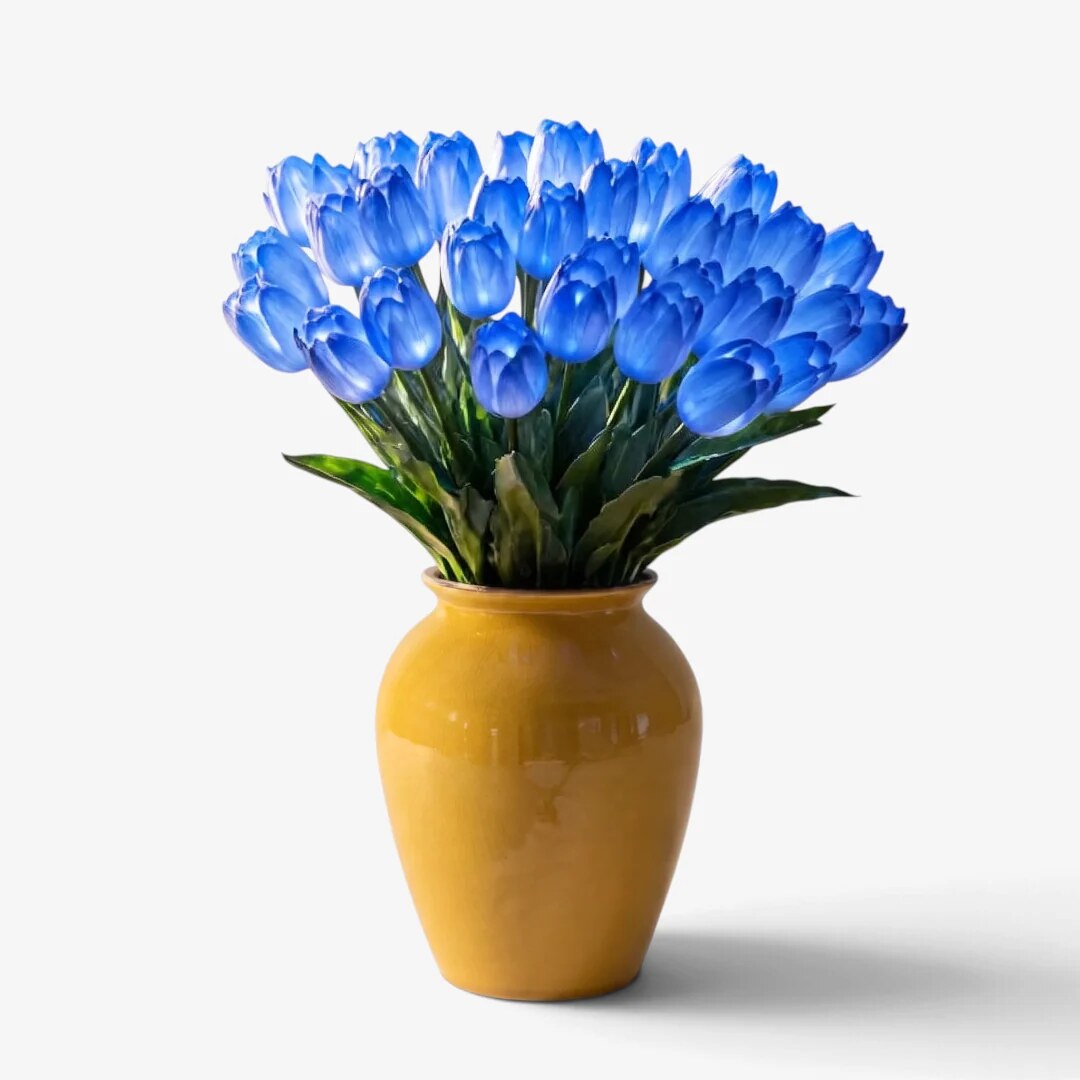 Lampe tulipes LED – décoration lumineuse pour intérieur