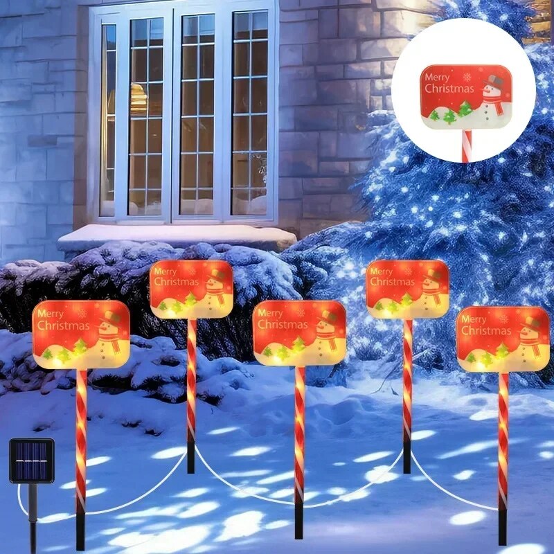 Lampes solaires de jardin – décoration lumineuse festive