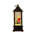 Lanterne de Noël – scène miniature lumineuse avec piles