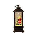 Lanterne de Noël – scène miniature lumineuse avec piles