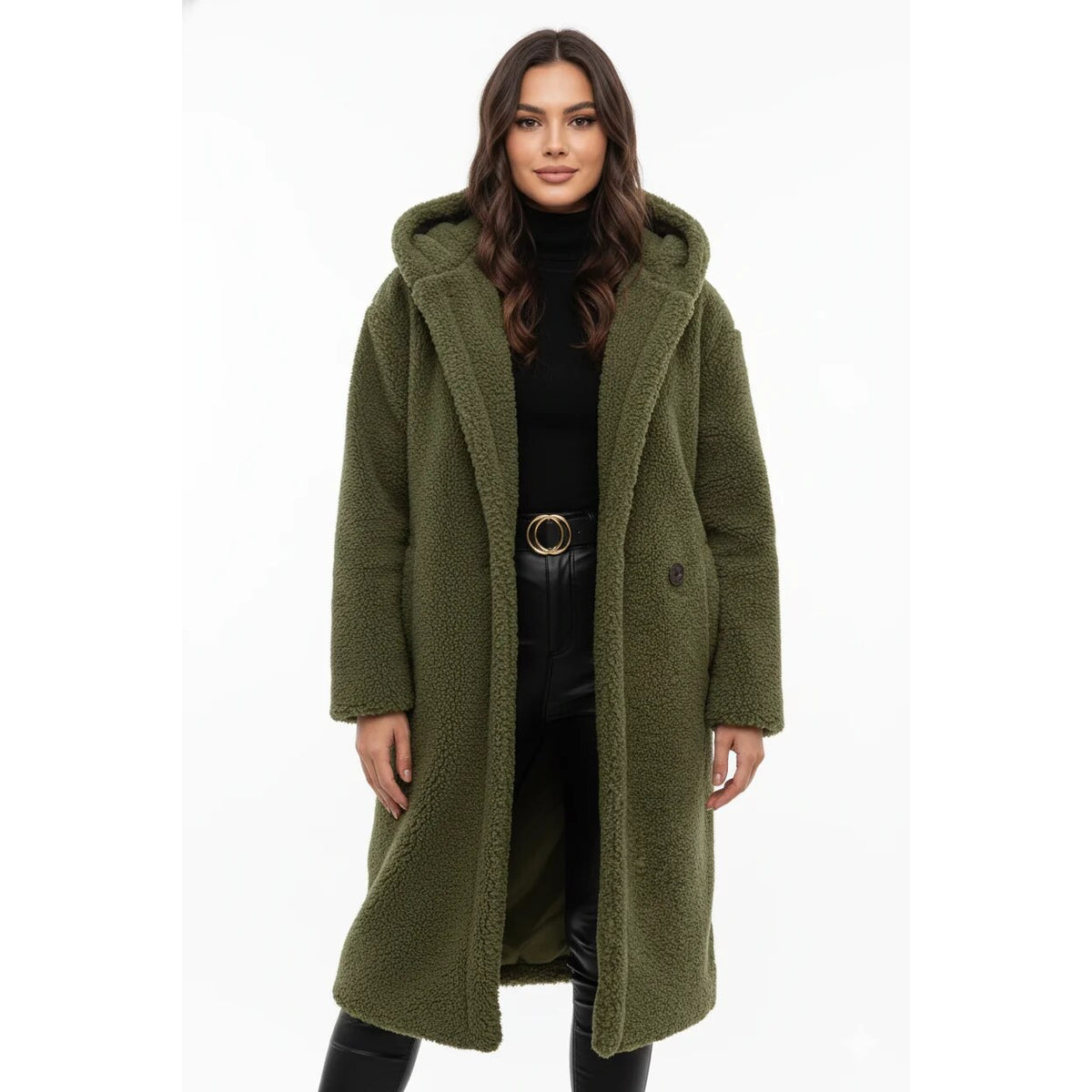 Manteau Teddy – Veste oversize moelleuse pour l'hiver