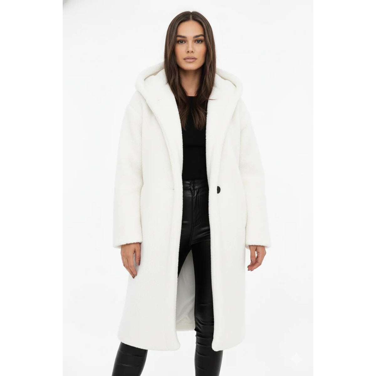 Manteau Teddy – Veste oversize moelleuse pour l'hiver