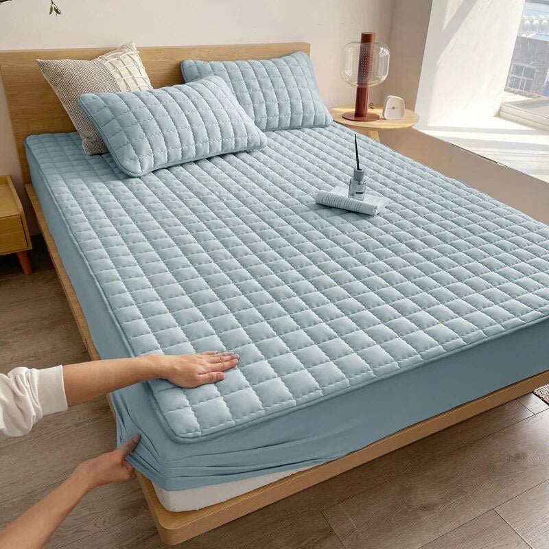 Surmatelas matelassé – housse ajustée jusqu'à 30 cm d'épaisseur