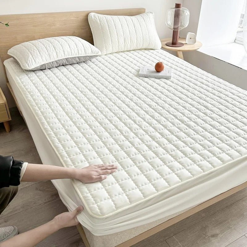 Surmatelas matelassé – housse ajustée jusqu'à 30 cm d'épaisseur