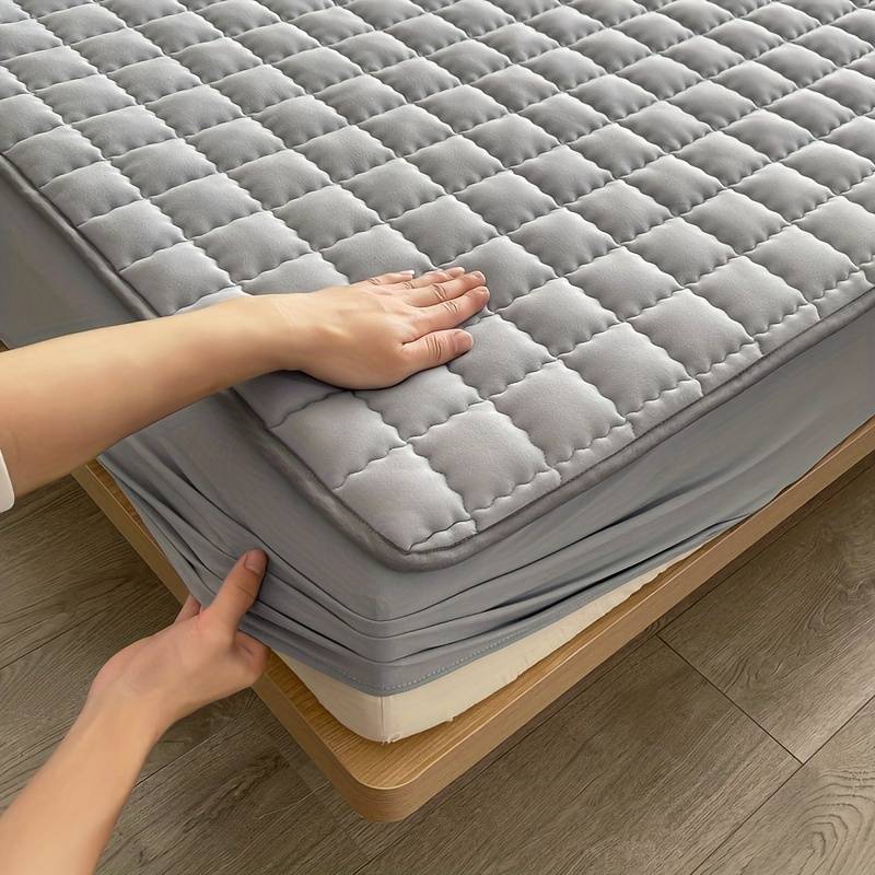 Surmatelas matelassé – housse ajustée jusqu'à 30 cm d'épaisseur
