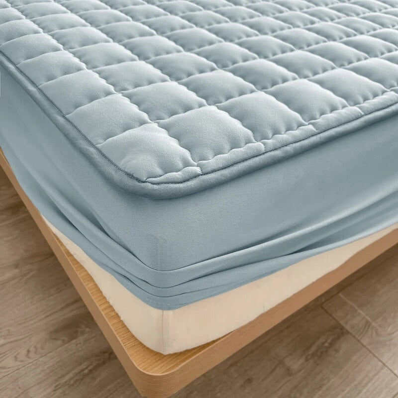 Surmatelas matelassé – housse ajustée jusqu'à 30 cm d'épaisseur