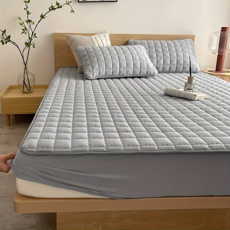 Surmatelas matelassé – housse ajustée jusqu'à 30 cm d'épaisseur