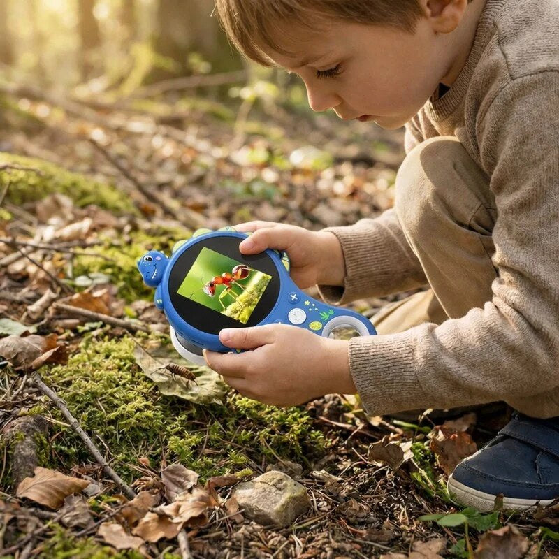 Microscope numérique enfant – Dinosaure, écran LCD intégré