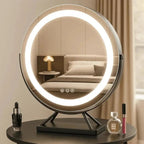 Miroir coiffeuse lumineux – variateur d'intensité led