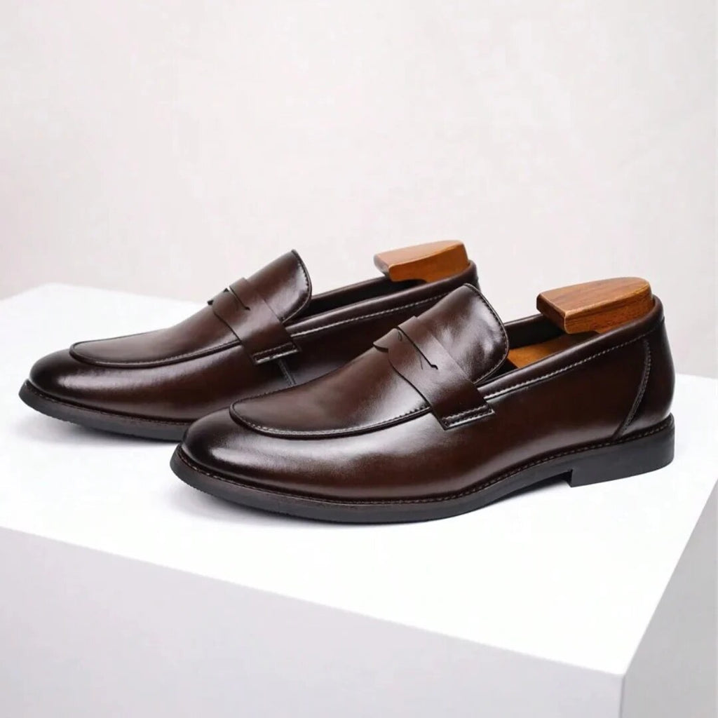 Mocassins homme – loafers classiques à enfiler avec bride