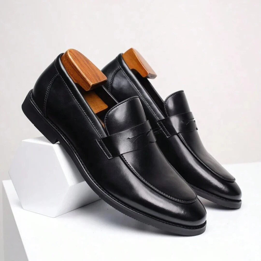 Mocassins homme – loafers classiques à enfiler avec bride