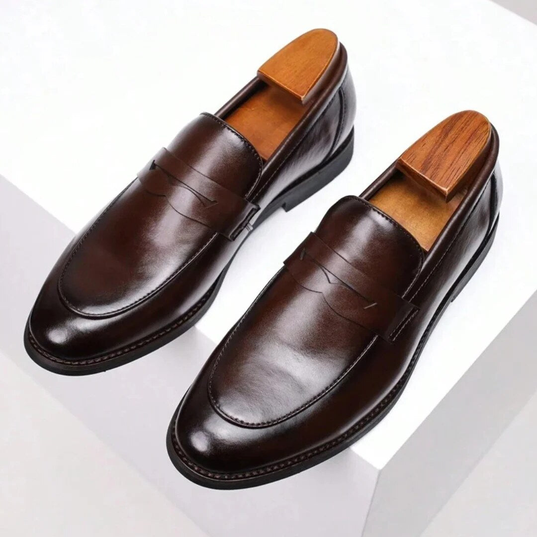 Mocassins homme – loafers classiques à enfiler avec bride