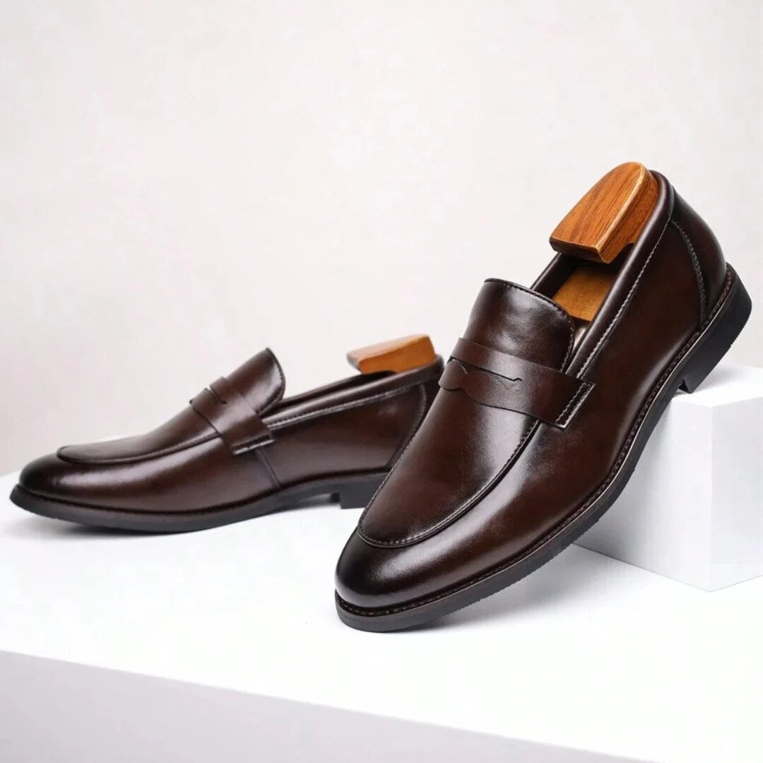 Mocassins homme – loafers classiques à enfiler avec bride