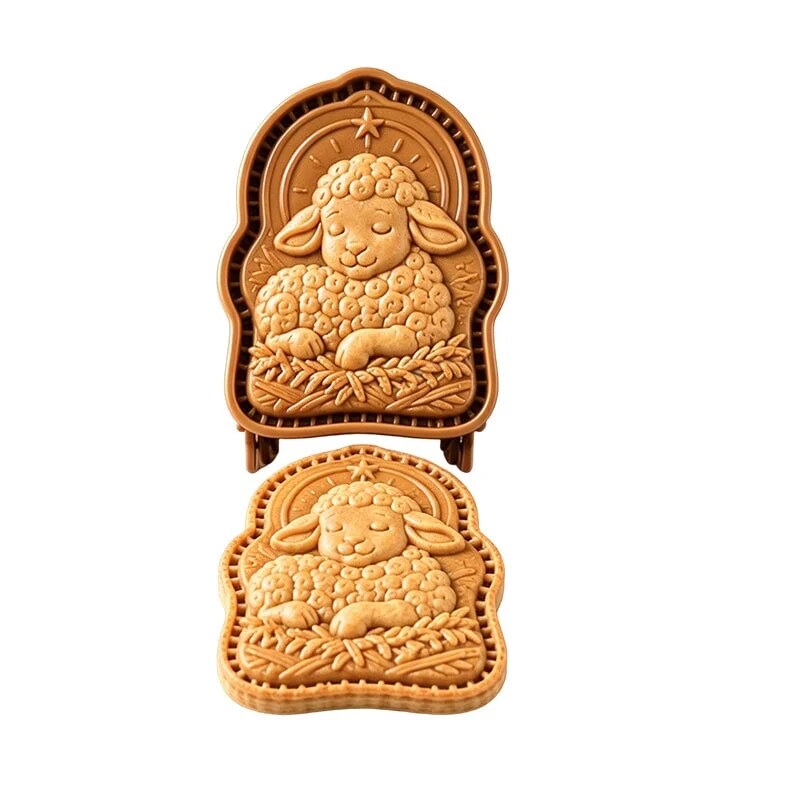Moules à mini tartes – Noël avec 10 designs en relief