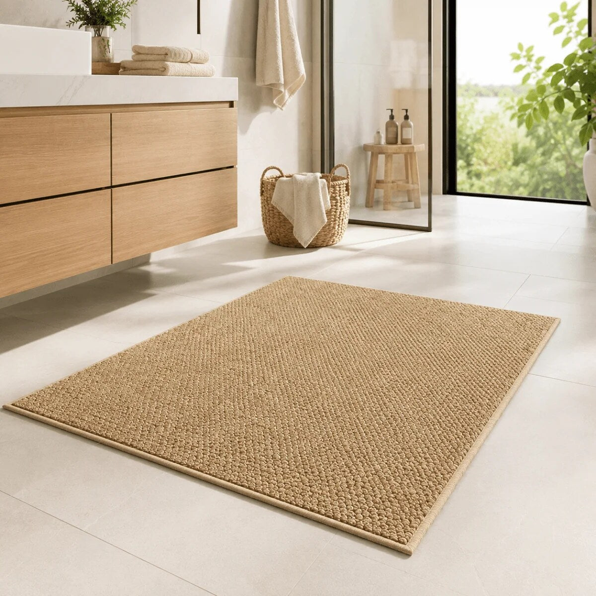 Paillasson d'entrée – absorbant, antidérapant et lavable