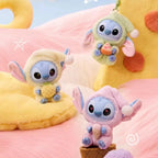 Peluche doudou style Labubu Stitch – compagnon kawaii en tenue