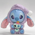 Peluche doudou style Labubu Stitch – compagnon kawaii en tenue