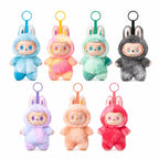 Peluche porte-clef miniature – accessoire coloré ultra-doux