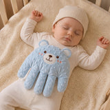 Peluche qui tapote – main apaisante motorisée avec télécommande