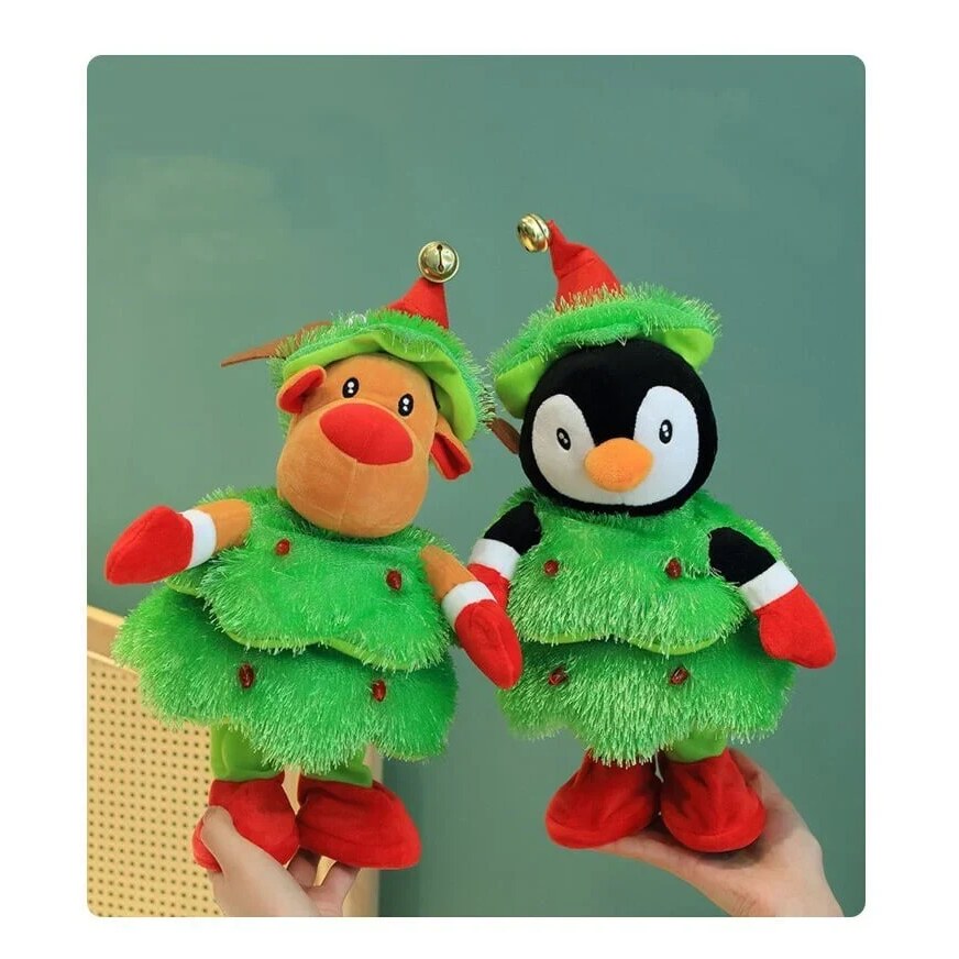 Personnage de Noël dansant – 5 modèles musicaux à poser